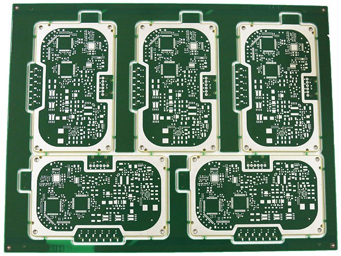 Panelised printed circuit board array